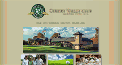 Desktop Screenshot of cherryvalleyclub.com