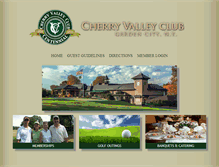 Tablet Screenshot of cherryvalleyclub.com